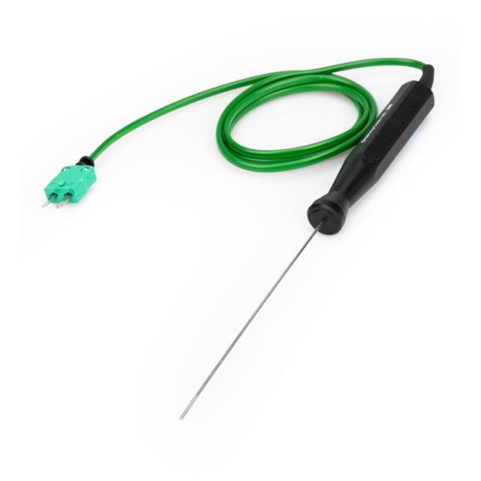 ETI Sensor, termoelement type K, med fleksibel sensor til høje temperaturer Ø1,5 x 130mm sekskantet grebsvenligt håndtag 1 meter kabel