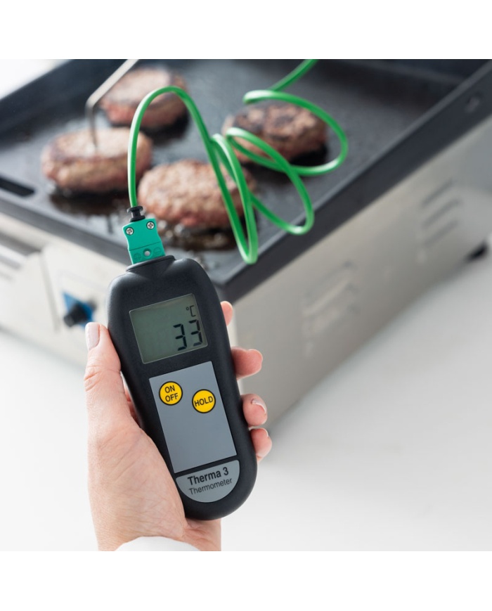 ETI Sensor, termoelement type K, sensor til burgere med Ø6mm nålesensor