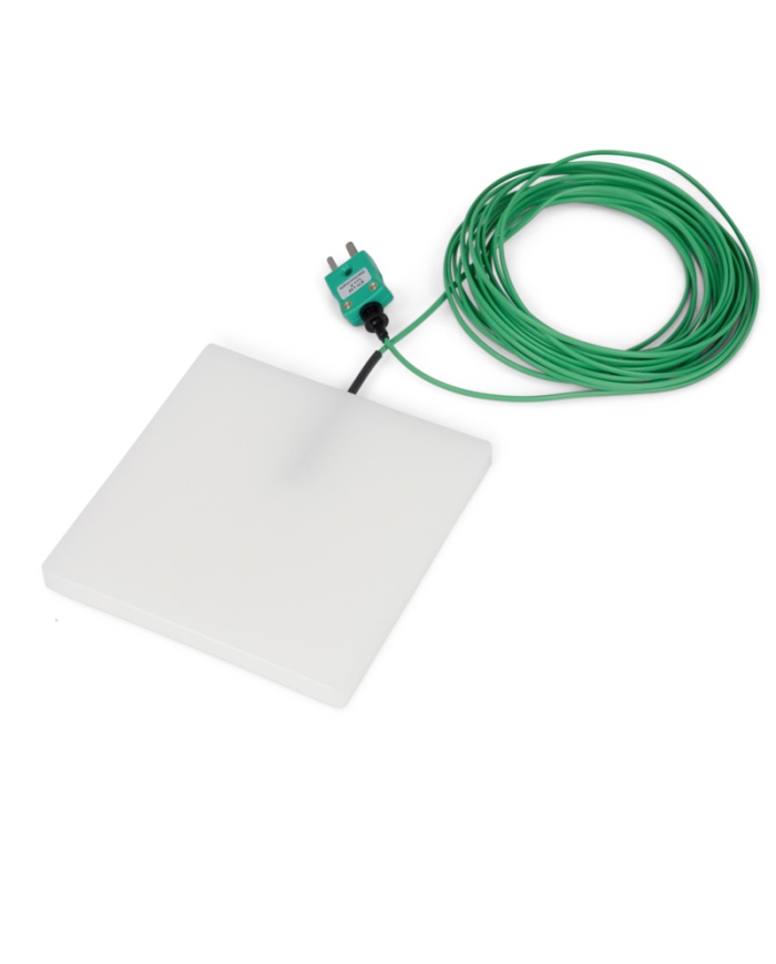 ETI Føler, termoelement type K, simulerer temperatur i fødevarer i kølere og frysere med sin store målekrop, 9 x 100 x 100 mm, 5 meter kabel