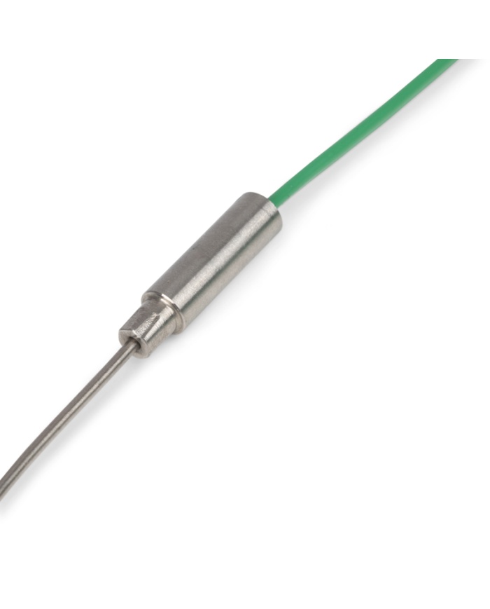ETI Føler, termoelement type K, bøjelige lange følere Ø3 x 1000 mm, til høje lufttemperaturer, f.eks. ovne og varmeskabe, 2 meter varmeresistent PTFE-kabel