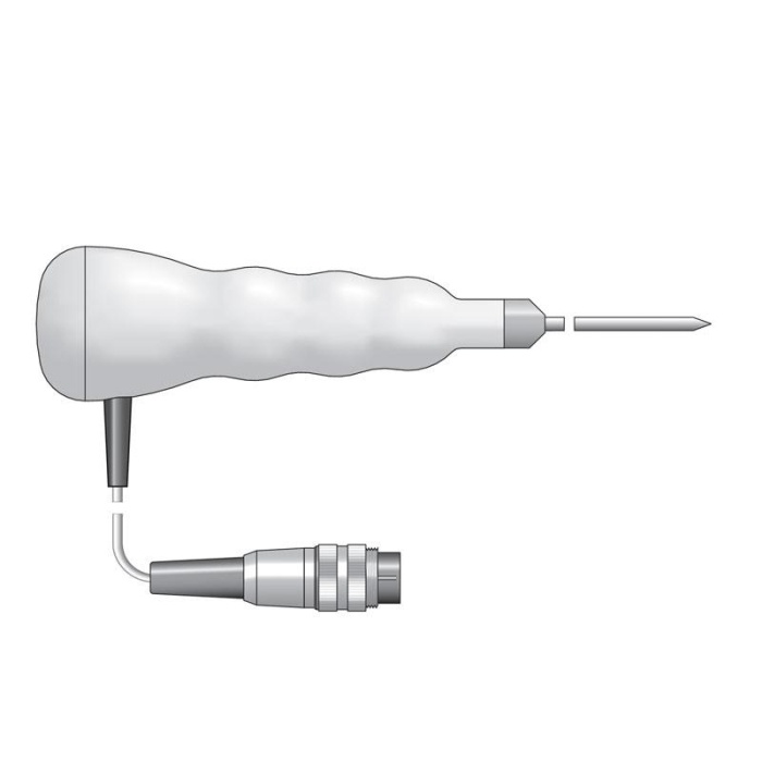ETI Sensor, termistorsensor Ø3,3 x 130 mm, indstikssensor med robust håndtag, farve hvid. Passer bl.a. Therma 20, 22, Therma 20 Plus, 22 Plus og 8100 Plus. 1 m kabel