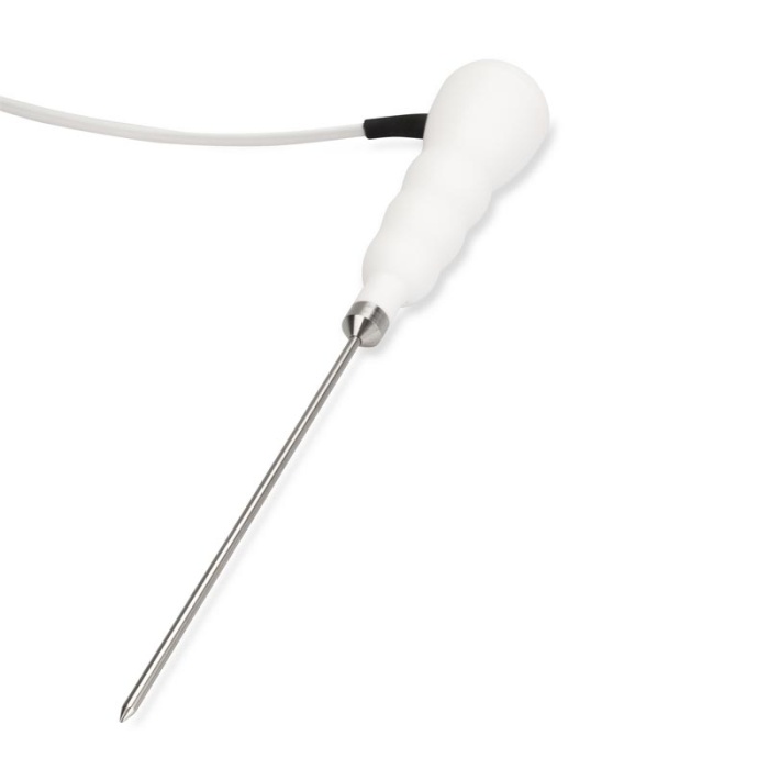 ETI Sensor, termistorsensor Ø3,3 x 130 mm, indstikssensor med robust håndtag, farve hvid. Passer bl.a. Therma 20, 22, Therma 20 Plus, 22 Plus og 8100 Plus. 1 m kabel
