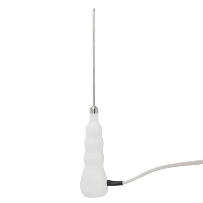 ETI Sensor, termistorsensor Ø3,3 x 130 mm, indstikssensor med robust håndtag, farve hvid. Passer bl.a. Therma 20, 22, Therma 20 Plus, 22 Plus og 8100 Plus. 1 m kabel