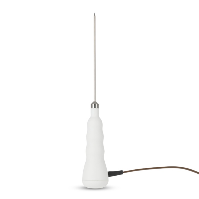 ETI Sensor, termoelement type T, Ø2,6 x 130 mm, indstikssensor med robust håndtag, passer til Therma 22 og Therma 22 Plus. 1 m kabel