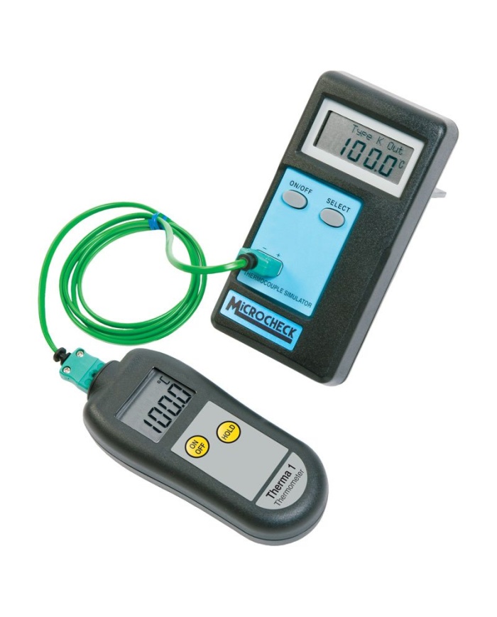 ETI MicroCheck® kalibreret temperatursimulator, K-type, -20°C, 0°C & +220°C, inkl. kalibreringscertifikat & beskyttelseshylster