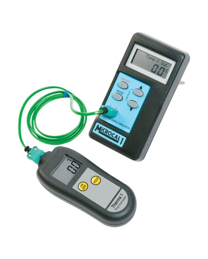 ETI MicroCal® 1 kalibreret temperatursimulator, K, J, T, R, N, S & E, inkl. kalibreringscertifikat