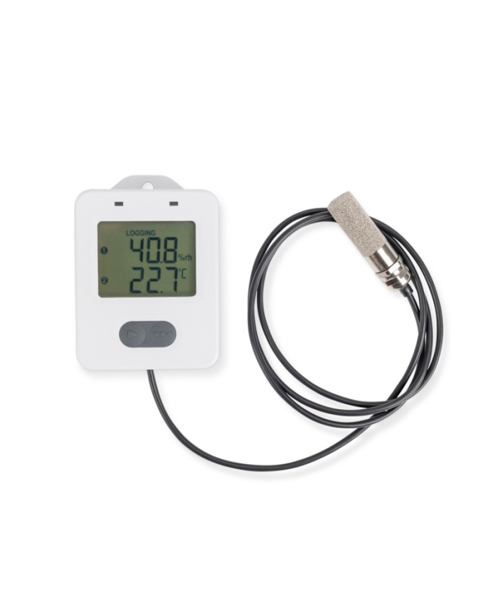 ETI ThermaData® temperaturlogger, måler temperatur og %RH, gratis software