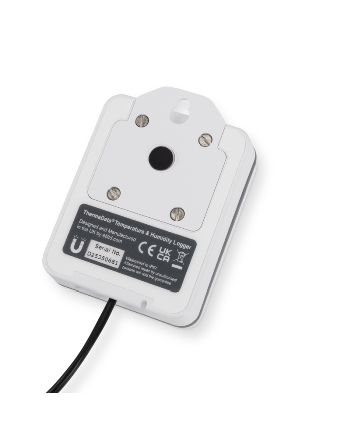 ETI ThermaData® temperaturlogger, måler temperatur og %RH, gratis software