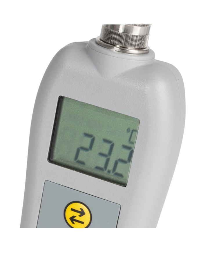 ETI Therma® 22 Blue, temperaturoverførsel med Bluetooth, til både termoelement type T og NTC-termistor, Lumberg-kontakt, gratis mobilapp, kalibreringscertifikat