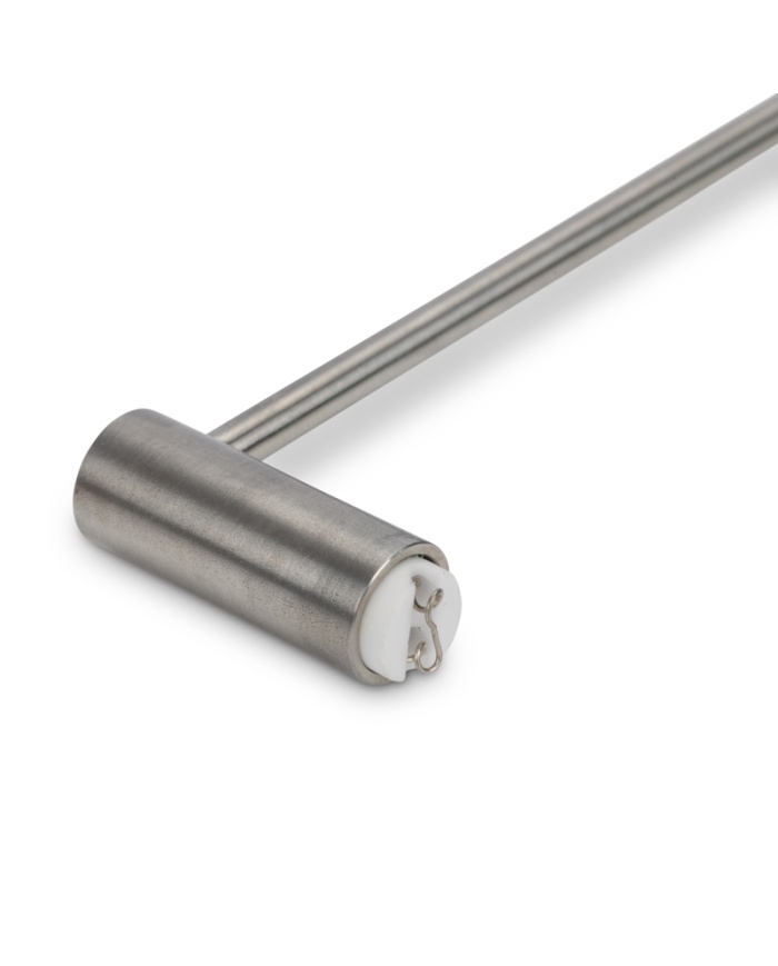 ETI Føler, termoelement type K, vinklet overfladeføler til stegeplader Ø12 x 130 mm, med spiralkabel