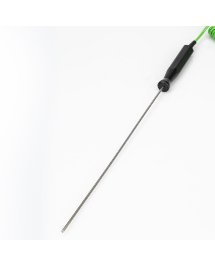 ETI Føler, termoelement type K, fleksibel føler, op til 1100°C, Ø3 x 300 mm, med håndtag, 1 meter