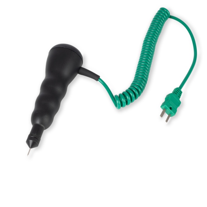 ETI Føler, termoelement type K, til måling af temperatur på dæk. Justerbar dybde 1-10 mm. Gummihåndtag