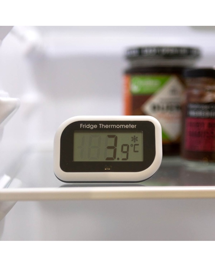 ETI Digital køletermometer med indikator for afvigende temperatur