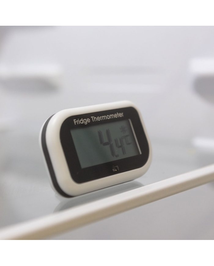 ETI Digital køletermometer med indikator for afvigende temperatur