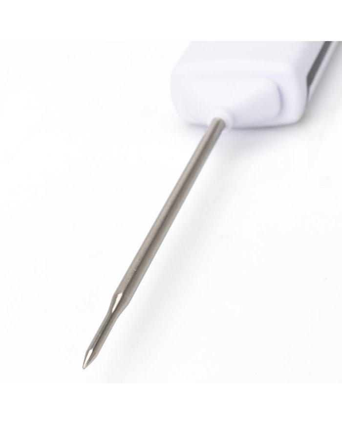 ETI ThermaLite®, digitalt fødevaretermometer, hurtig føler 2 mm tynd, nem kalibrering ved 0 °C i isbad, med kalibreringscertifikat