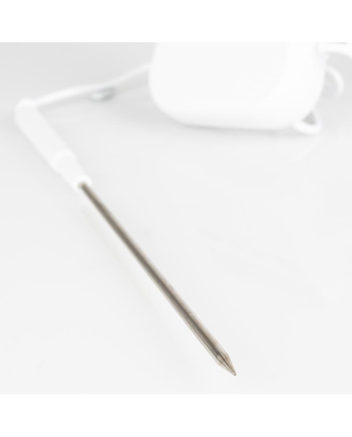 ETI Digital catering-termometer med indstiksføler, Ø3,5 x 125 mm, på 1 m kabel. Enkel kalibreringsfunktion i isbad