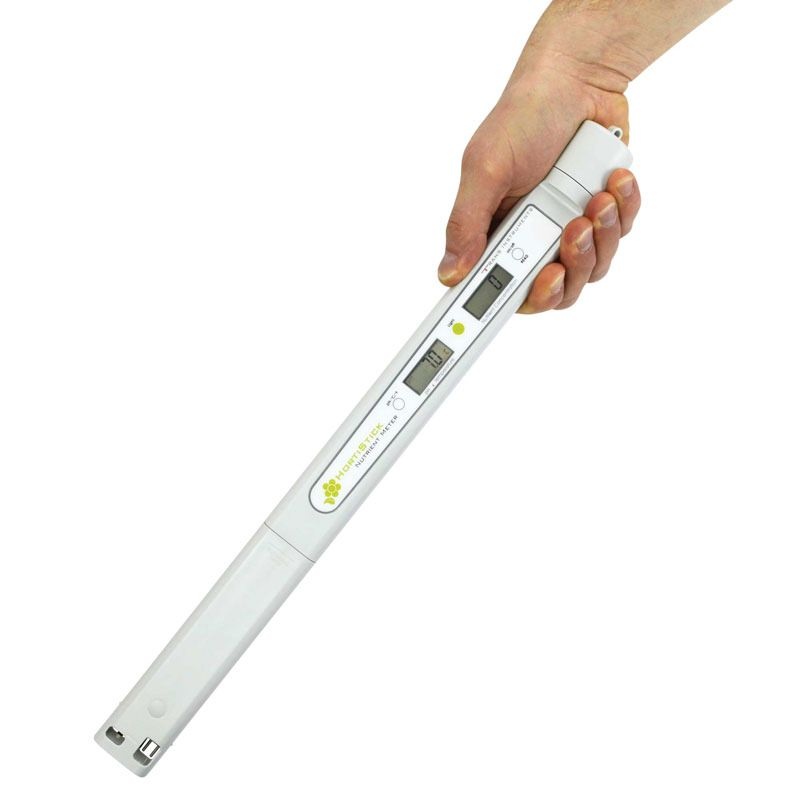 ETI HortiStick kombineret måler til saltholdighed (mS, cF og TDS), pH og temperatur