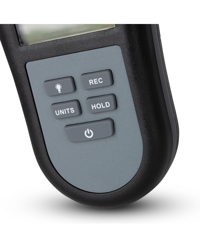 ETI Manometer 9205, måler ±2068,4 mbar, positivt/negativt differenstryk, Max/Min