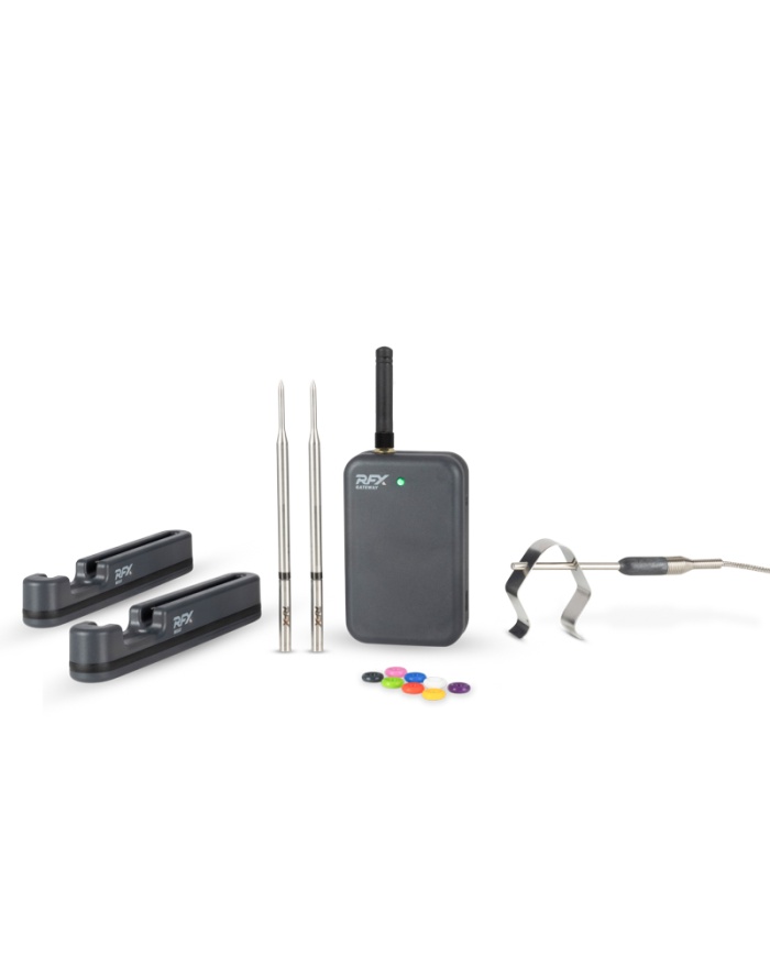 ETI Trådløst RFX startkit med 2 stk. trådløse indstiksfølere og modtagerenhed