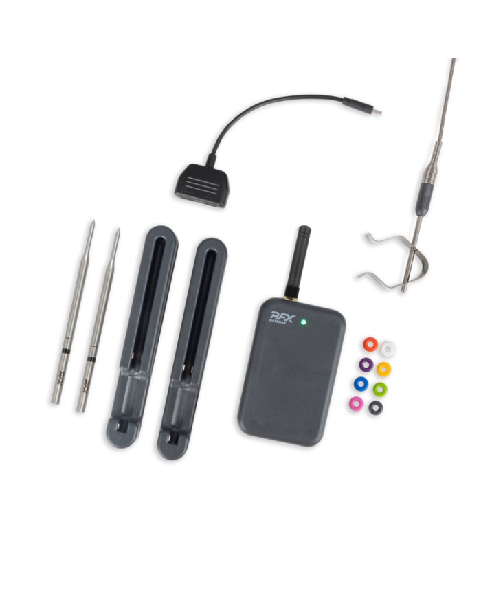 ETI Trådløst RFX startkit med 2 stk. trådløse indstiksfølere og modtagerenhed