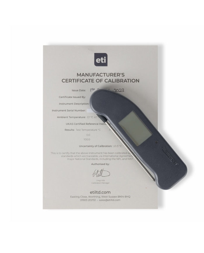 ETI Trådløst RFX startkit med 1 stk. trådløs indstiksføler, modtagerenhed og termometer Thermapen ONE®