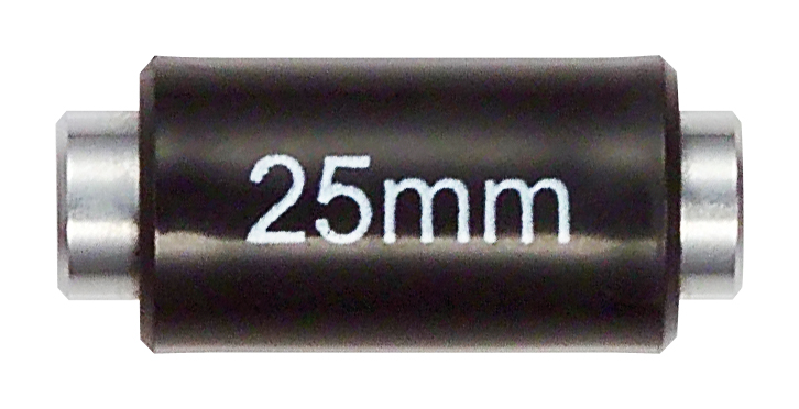 Måleklods til mikrometer, længde 1150 mm, nøjagtighed ±13 µm, levering ex EU