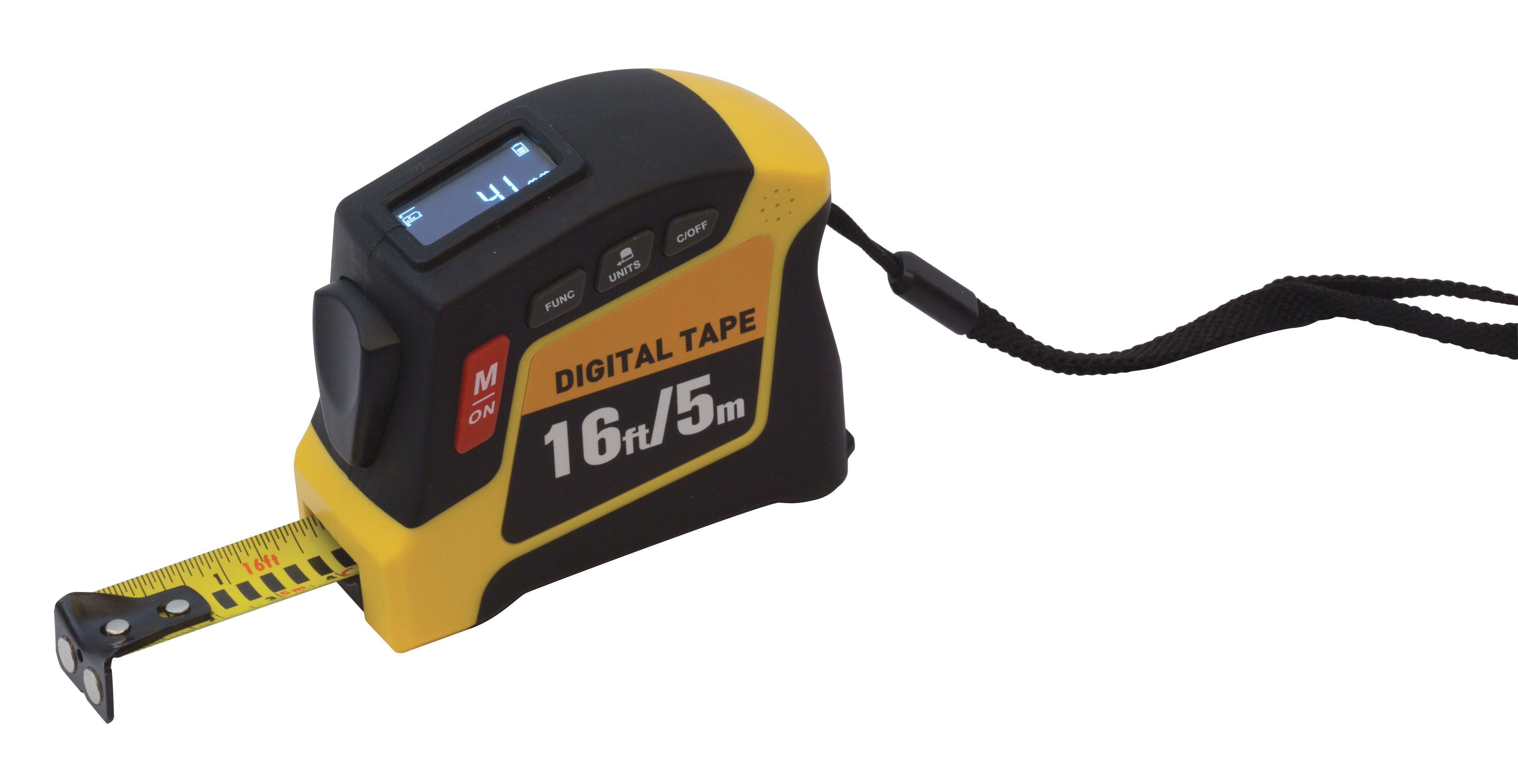 Digitalt målebånd 5 m